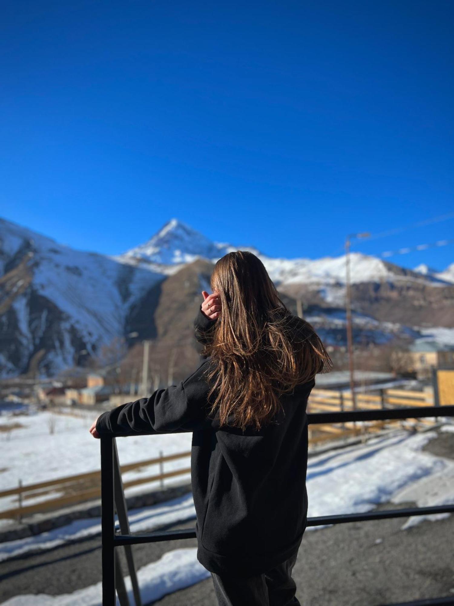 Sunset Cottage Kazbegi ภายนอก รูปภาพ