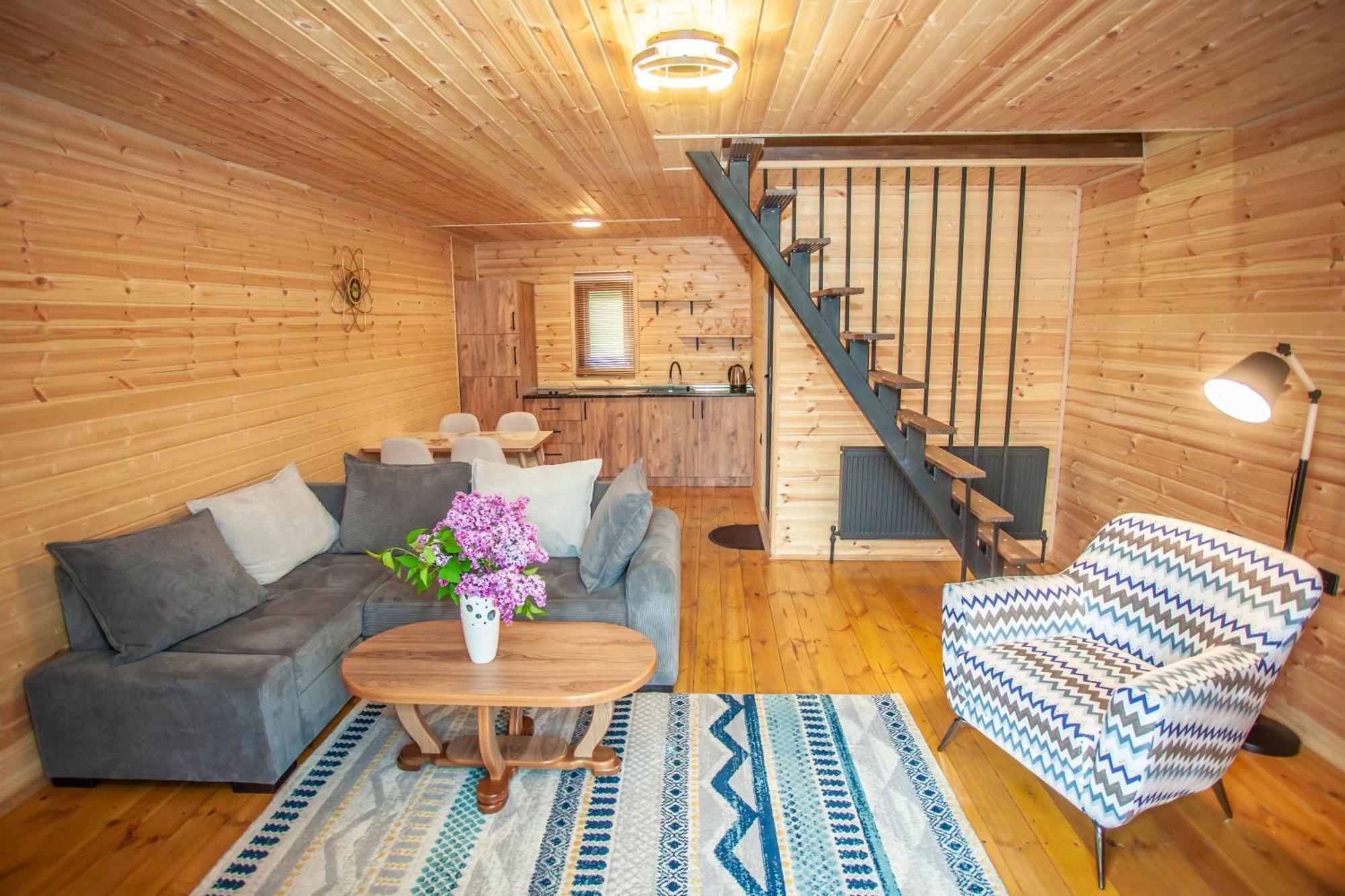 Sunset Cottage Kazbegi ภายนอก รูปภาพ